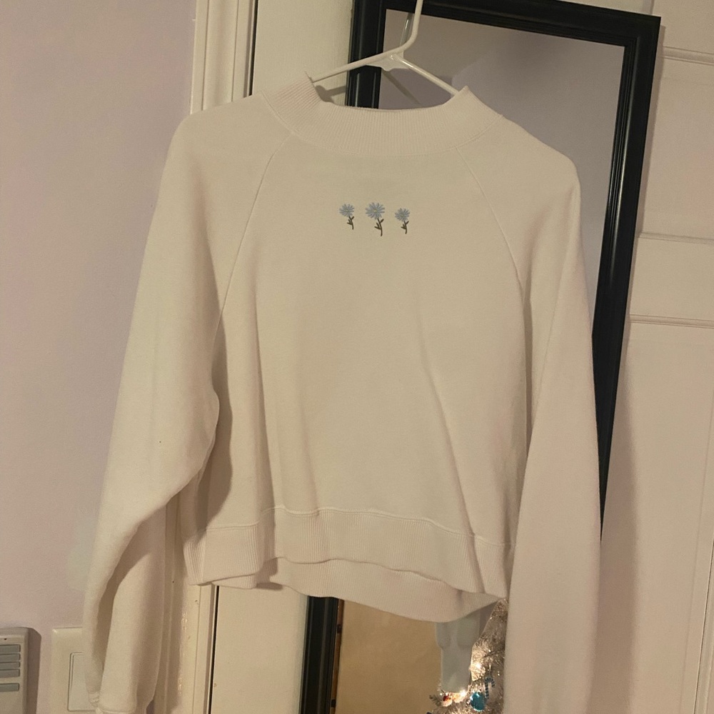 Hollister mock neck top